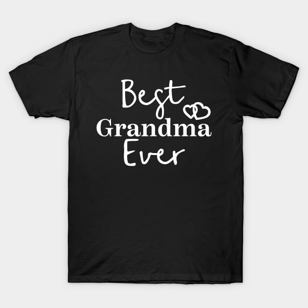 best grandma ever T-Shirt by Design stars 5